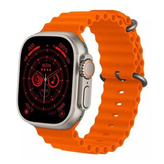 Reloj Smartwatch Z70 Ultra Elegante Diseño 2.0 Asistente Voz Naranja,hi-res