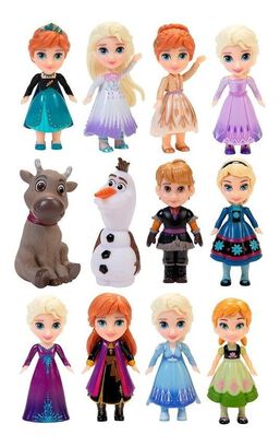 Mini Figura Frozen Disney Surtida,hi-res