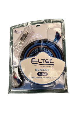 Kit De Cables Instalación Eltec De 4 Gauge Fusible 100Amp,hi-res
