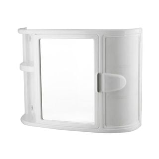 Gabinete Para Baño Con Espejo Blanco 59.8x19.3x46.5 cm Rimax,hi-res
