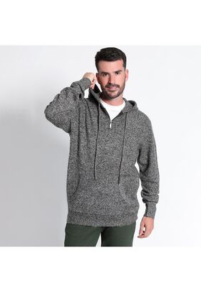 Sweater Half Zipper,hi-res