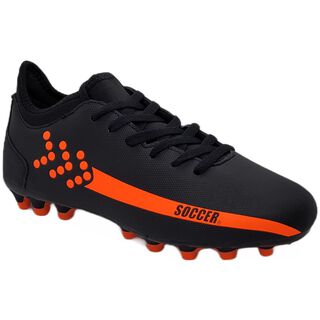 Zapatillas Soccer De Fútbol Black/Orange Adulto SPS-4,hi-res