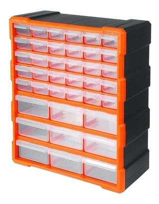 Caja Organizadora Plástica Multifuncional, 39 Compartimiento,hi-res