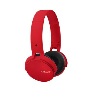 Audífono Bluetooth Stereo Extra Bass Rojo Dblue,hi-res