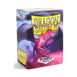 Protectores Dragon Shield 100 - Standard Matte Purple,hi-res