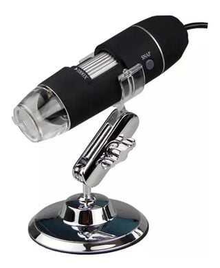 Microscopio Digital Usb 1600x Zoom Con Adaptador Celular,hi-res