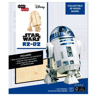 Star Wars: R2 - D2 - Libro y Modelo Armable En Madera,hi-res