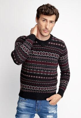 Sweater Colorado Burgundy,hi-res