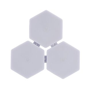 Set de 3 Luces Hexagonales LED con Control,hi-res