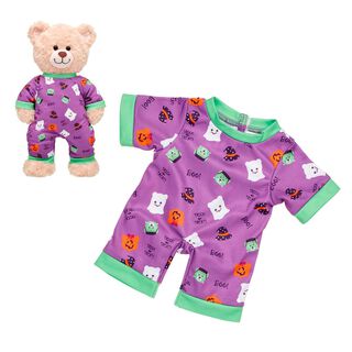 Pijama Halloween Morado Build-A-Bear,hi-res