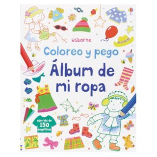 Album De Mi Ropa - Coloreo y Pego,hi-res