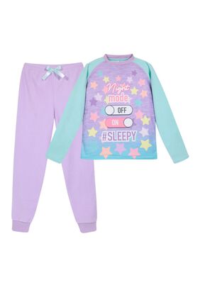 Pijama Teens Niña Polar H2O Wear Lila,hi-res
