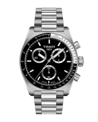 Reloj Tissot PRS 516 Chronograph Acero Negro,hi-res