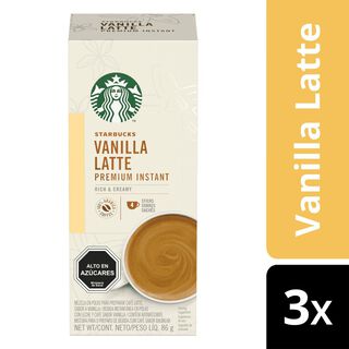 Café STARBUCKS® Vanilla Latte X3 Cajas,hi-res