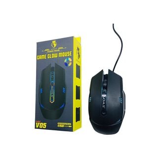 Mouse Gaming Usb Clow Modelo V05 1200dpi Aoas Con Luces Led,hi-res