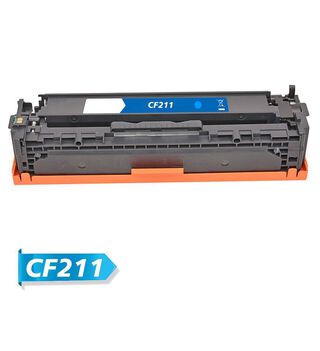 Toner compatible para Hp 125A Cyan CF211 Laserjet Pro 200 M251NW,hi-res