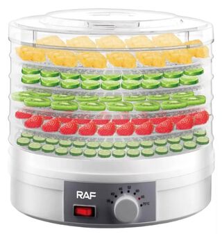 Máquina Deshidratadora Automática Frutas Verduras Alimentos Color Blanco,hi-res