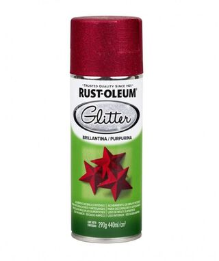 Spray Aerosol Glitter Brillantina Rojo Rust Oleum,hi-res