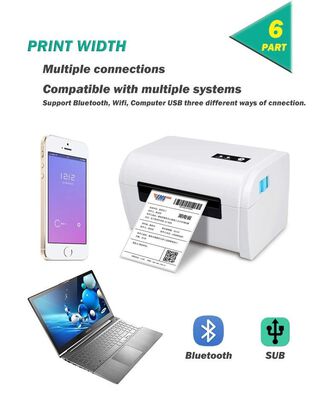 Impresora Térmica Portátil Etiquetas Adhesiva Usb,hi-res