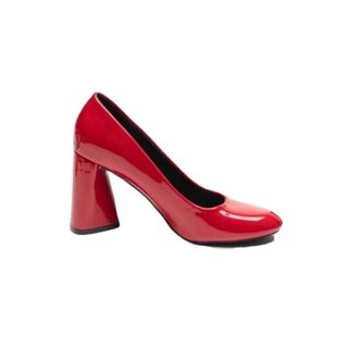 Zapato Rojo  Taco Charol Mujer,hi-res