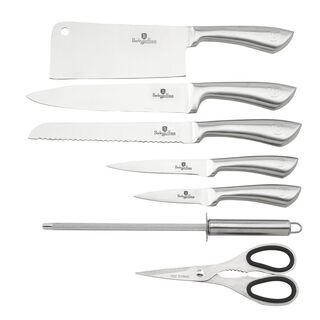 Set de cuchillos 8 piezas  con machete INCLUIDO linea inox,hi-res
