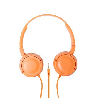 Audifonos On Ear Cable 1.2 m Headset Alambrico Naranja,hi-res