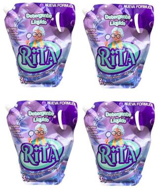 Detergente concentrado Rita pack 12 litros,hi-res
