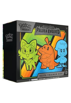 Pokémon Paldea Evolved Elite Trainer Box Inglés,hi-res