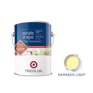 Esmalte Al Agua Profesional 1 Gl Damasco Light Tricolor,hi-res