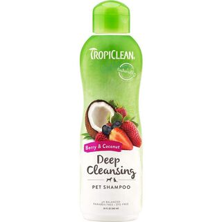 TropiClean Perros Shampoo Berry Coco 592 mL,hi-res