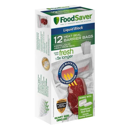 Bolsas de envasado al vacío FoodSaver® bloqueador de líquidos FSFSBFLB216NP,hi-res