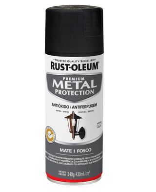Spray Aerosol Metal Protection Mate Negro Rust Oleum,hi-res