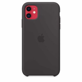 Carcasa de Silicona Iphone 11 - Negro,hi-res