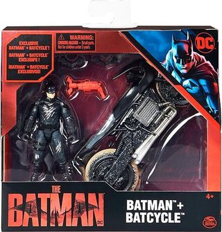 Figura de Acción Batman y Batcycle Dc,hi-res