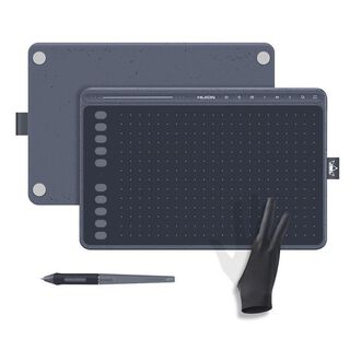 Tableta Digitalizadora Huion HS611 Grey Guante,hi-res
