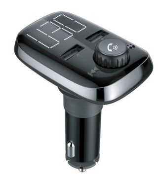Transmisor De Música Bluetooth via FM y Cargador Rapido 3.4A BT600,hi-res