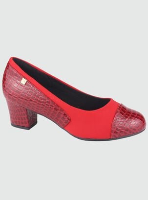 Zapato Chalada Mujer Flexi-15 Rojo Casual,hi-res