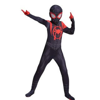 Disfraz Spiderman Version Miles Morales De Niño,hi-res