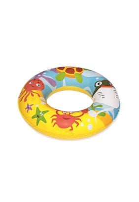 Piscina Inflable 2 anillos con aro y pelota inflable 122 x 20cm - 51124 - Bestway,hi-res