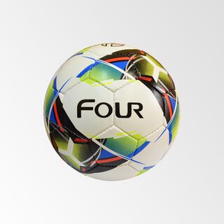 Balón Fútbol Givova Nº5 Blanco-Rojo-Negro,hi-res