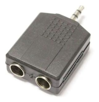 Adaptador Audio Estéreo 1 X Jack3.5-macho 2 Jack6.3mm-hembra,hi-res
