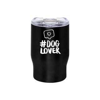 Mug Bold Black 350ml - Dog Lover,hi-res