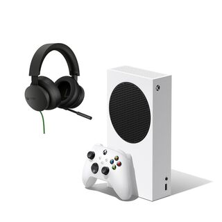 Microsoft Consola Xbox Serie S 512 GB Racondicionada + Audifono Xbox,hi-res