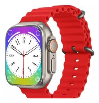 Reloj T900 Ultra Smartwatch Rojo / Recibe Llamadas,hi-res