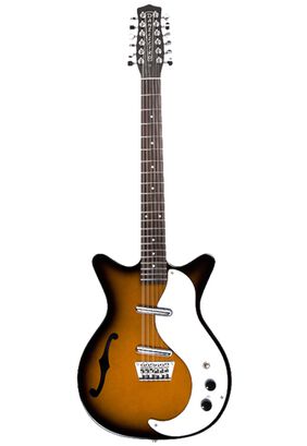 Guitarra Eléctrica Danelectro Tobacco Sunburst 12S Tsb,hi-res