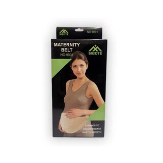 Faja Cinturón Maternal Diseño Ergonométrico Embarazo Mujer Beige,hi-res
