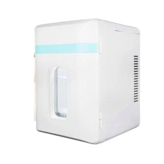 Mini Nevera Refrigerador Skincare Cooler 12 Litros Blanca Casa Auto,hi-res