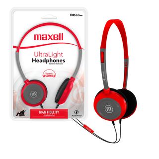 Audifonos HP-200 Maxell Ultralight headphones Dynamic TRSS,hi-res