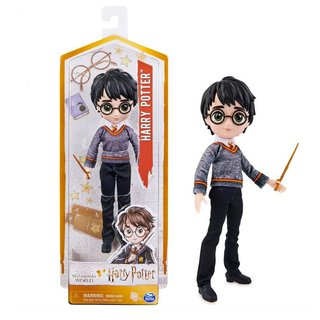 Muñeco Harry Potter 20 cm Articulado Incluye Varita,hi-res