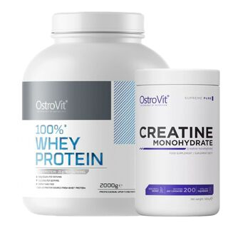 100% Whey Protein 2000gr Peanut Butter + Creatina monohidratada 500gr,hi-res
